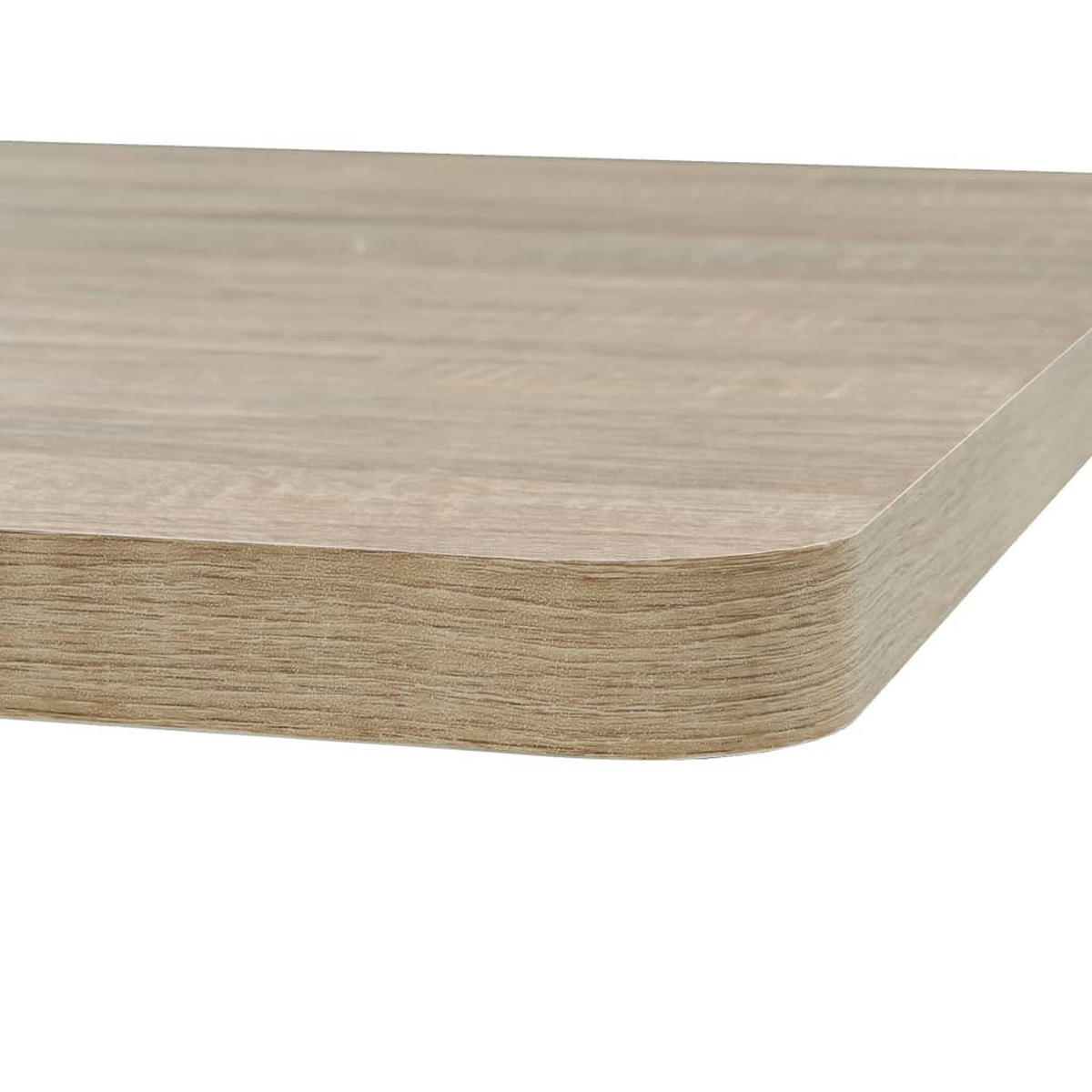 BISTROTISCH Marv Quadratisch 80x80x75 cm Eichenoptik - Eichefarben, Holz (80/80/75cm) - DELUKE