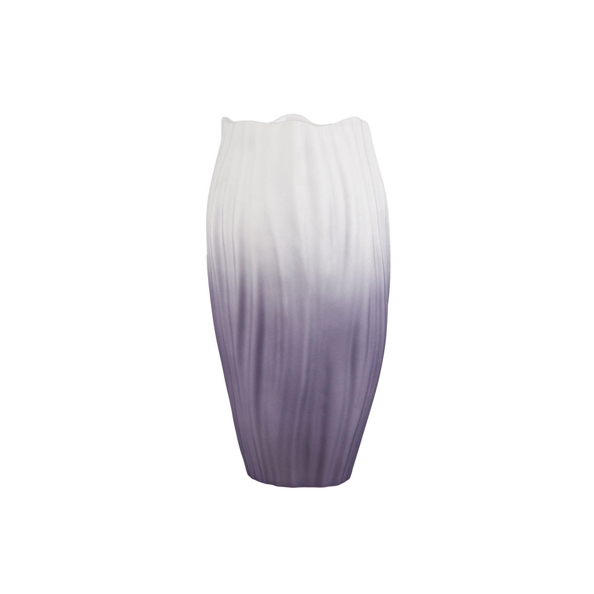 VASE Spirulina, Biskuit-Porzellan, lila, 20 cm - Violett, Keramik (20cm) - Goebel