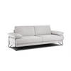SOFA LORI 3-Sitzer, creme - Creme/Schwarz, Holzwerkstoff/Textil (245/87/96cm) - Courtois Laville