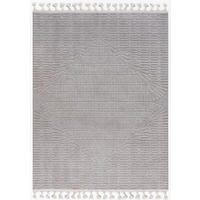 TEPPICH Graphit Geometrische, Moderne, Bögen 80 x 150 cm - Graphitfarben, Textil (80/150cm) - Mazovia