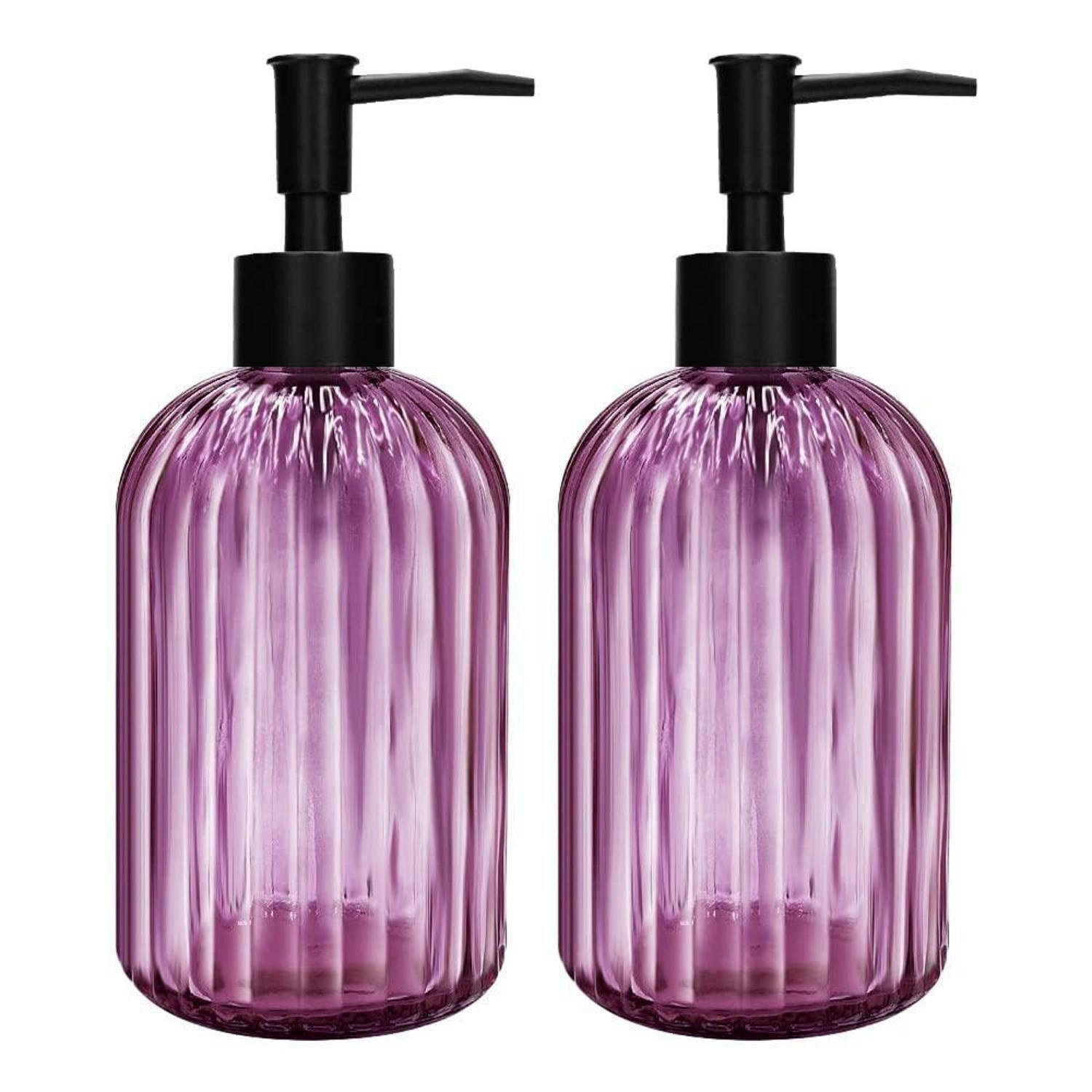 XXXLutz Seifenspender Violett 5x10x5 cm