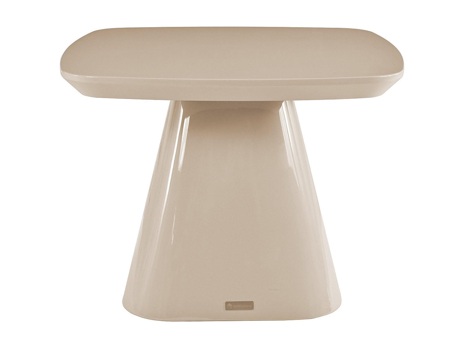 BEISTELLTISCH - 60 cm x 60 cm - holz - taupe Nataza - Taupe, Holz (60/60/45cm) - Vente-Unique
