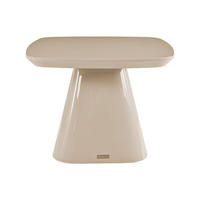 BEISTELLTISCH - 60 cm x 60 cm - holz - taupe Nataza - Taupe, Holz (60/60/45cm) - Vente-Unique