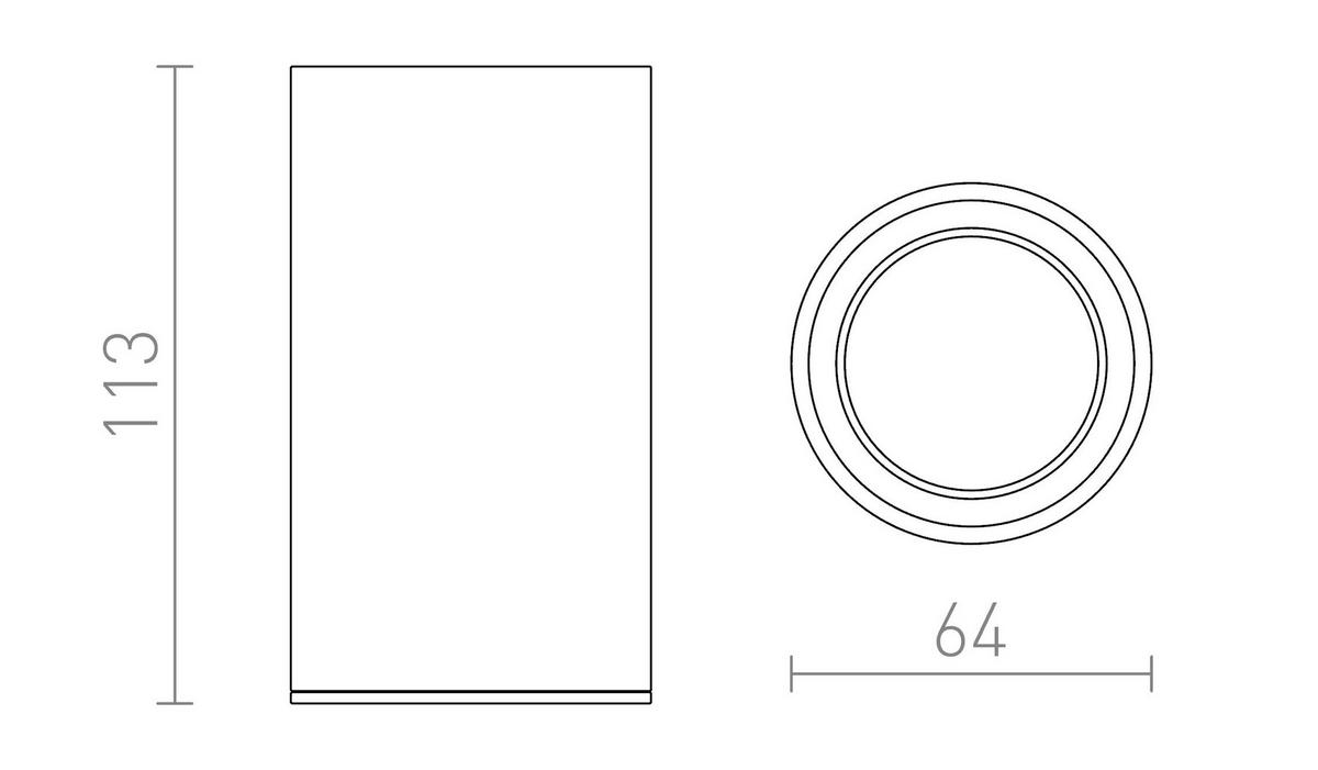 DECKENLEUCHTE MOMA Schwarz 7 W - Schwarz, Metall (63/63/115cm) - Rendl