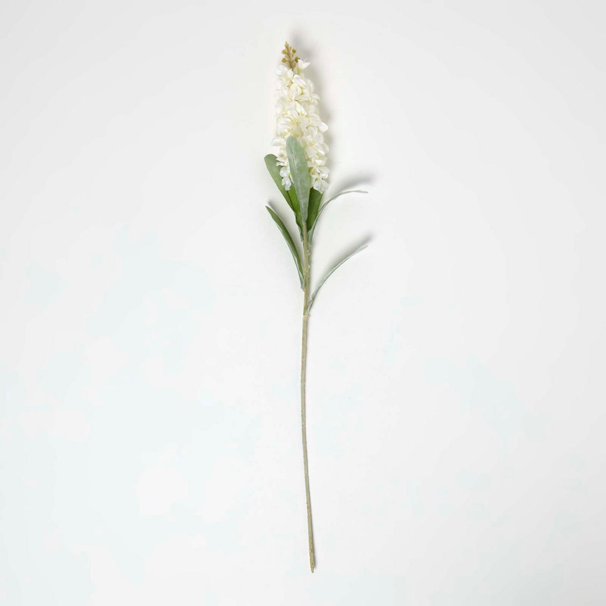 DEKOZWEIG Rittersporn creme, langstielig 80 cm - Creme, Kunststoff (82cm) - Homescapes