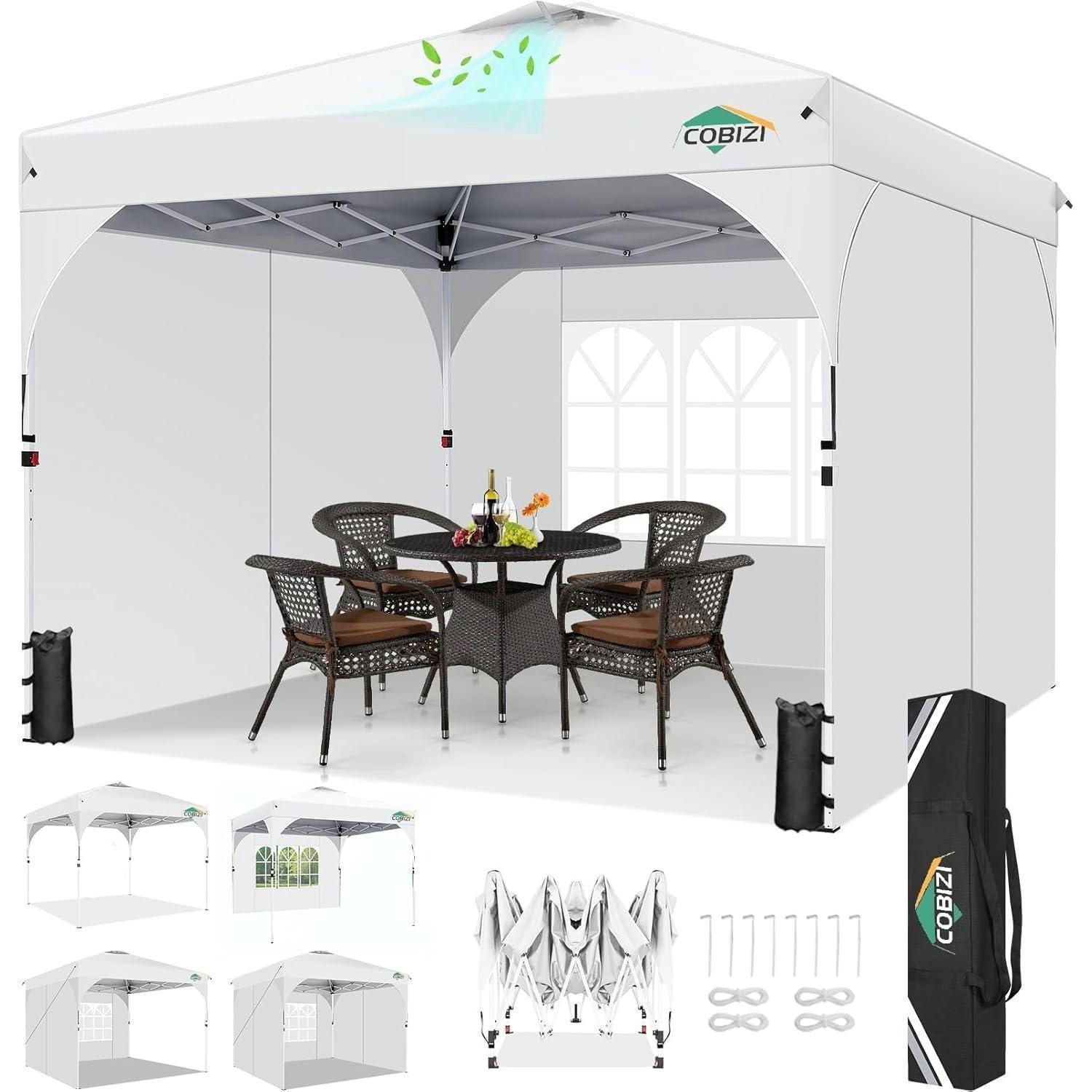 XXXLutz Gartenpavillon Weiß 300.2x265.2x300.2 cm