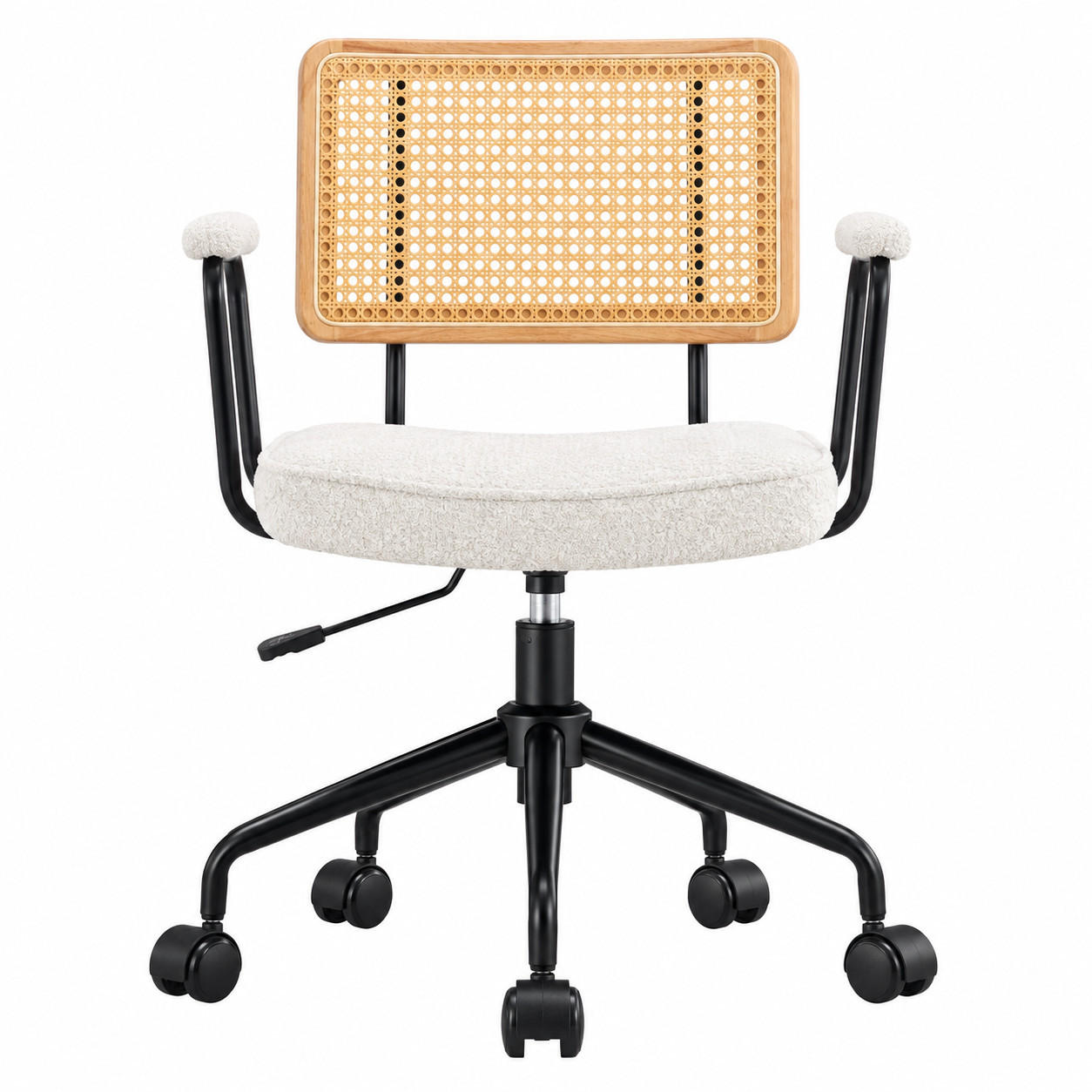 XXXLutz Bürostuhl Weiß 58.5x91.5x61 cm