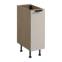 UNTERSCHRANK D30 P/L – Sorento Beige – Beige / Eiche - Eichefarben/Beige, Holzwerkstoff (30/87/52cm) - ROYAL24_MARKT