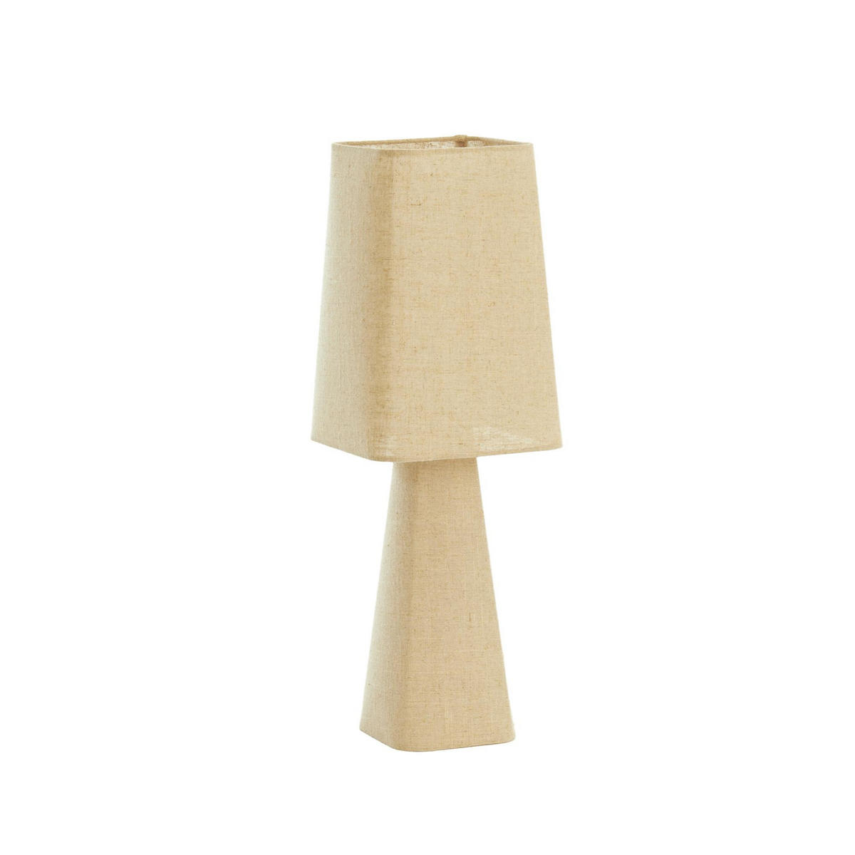 TISCHLAMPE Mikko Braun 20/20/58 cm - Braun, Textil (20/20/58cm) - Light & Living