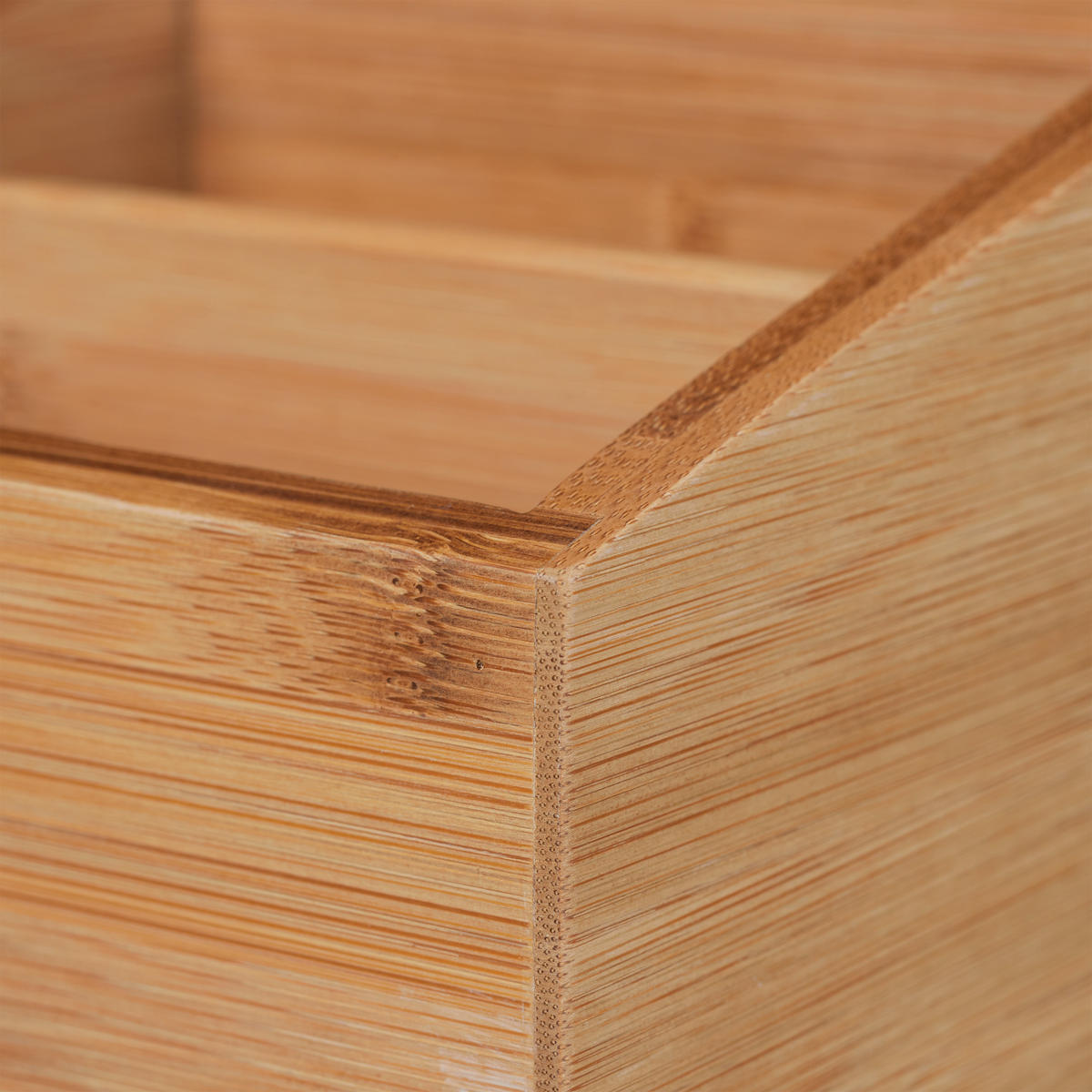 AUFBEWAHRUNGSBOX - Hellbraun, Holz (35/14/10cm) - Relaxdays