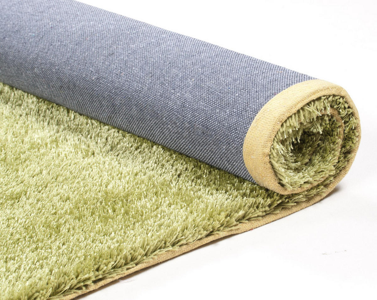 HOCHFLORTEPPICH Alessia 50x80 cm - Grün, Textil (50/80cm) - Gino Falcone
