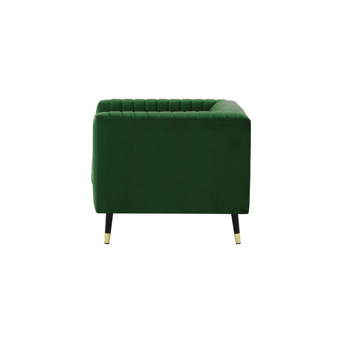 SESSEL Slender-Velluto 10 - Grün, Holz/Textil (99/71/83cm) - SLF24