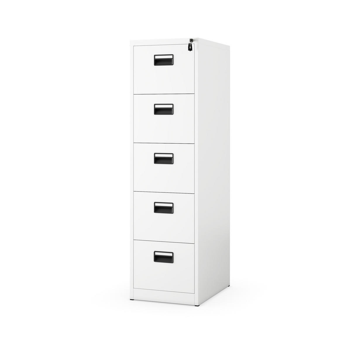 AKTENSCHRANK aus Metall SARA V5 460 x 1625,5 x 600 mm - Weiß, Metall (46/163/60cm) - Jan Nowak