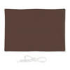 SONNENSEGEL - Braun, Textil/Metall (400/300cm) - Relaxdays