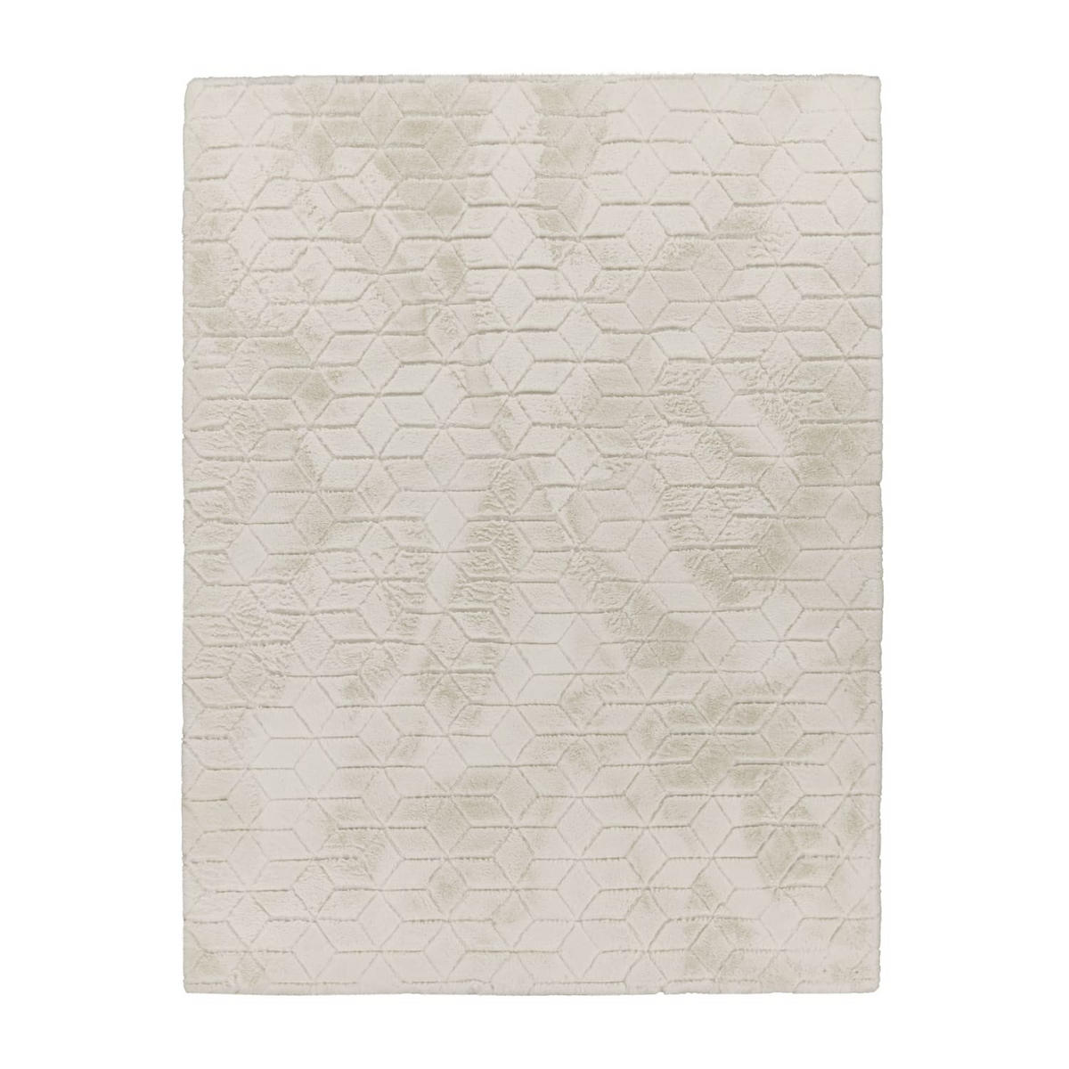 HOCHFLORTEPPICH Skandinavisch Creme 120 x 160 cm - Creme, Kunststoff (120/160cm) - TT Home