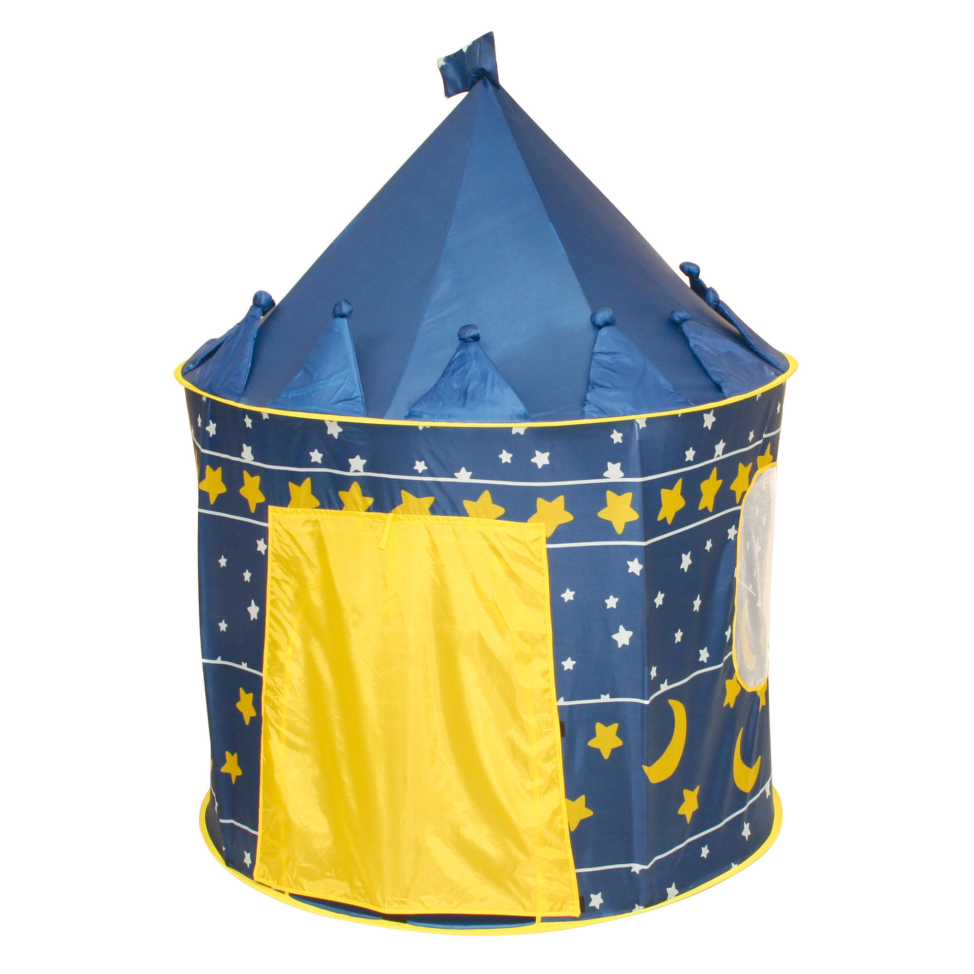 SPIELZELT Mond und Sterne - Blau, Textil (105/105cm) - Roba
