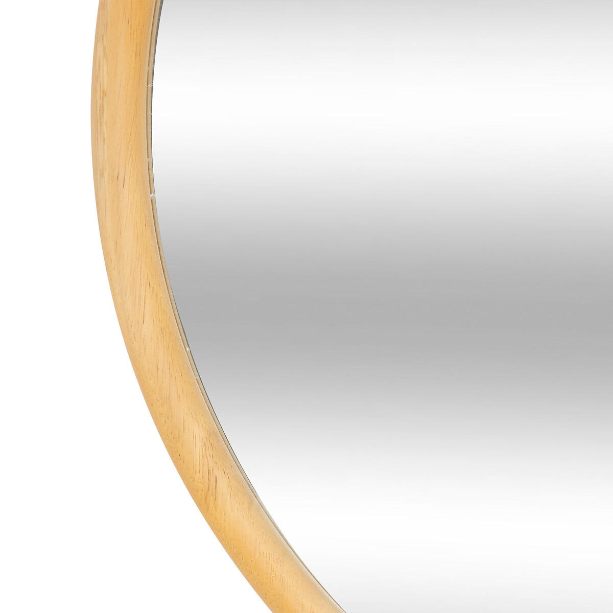 SPIEGEL Holzrahmen Kim Ø 55 cm - Braun, Holz (55/55/2cm) - Atmosphera Createur d´interieur