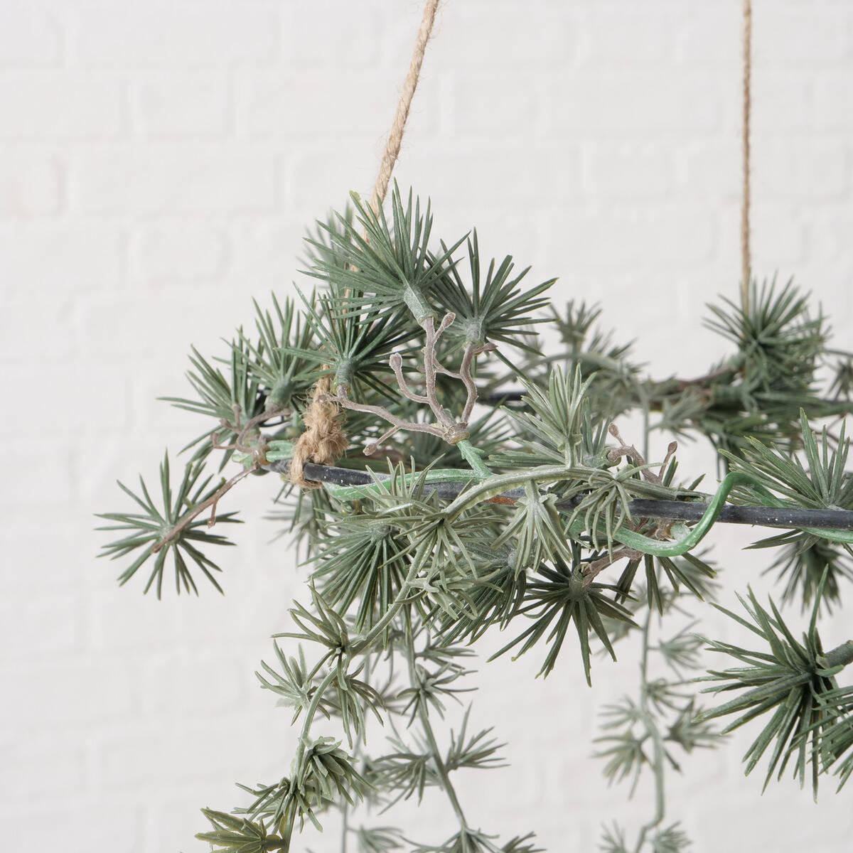 WEIHNACHTSKRANZ Kiefer Ø35 cm - Grün, Kunststoff (35/75/35cm) - Boltze Home