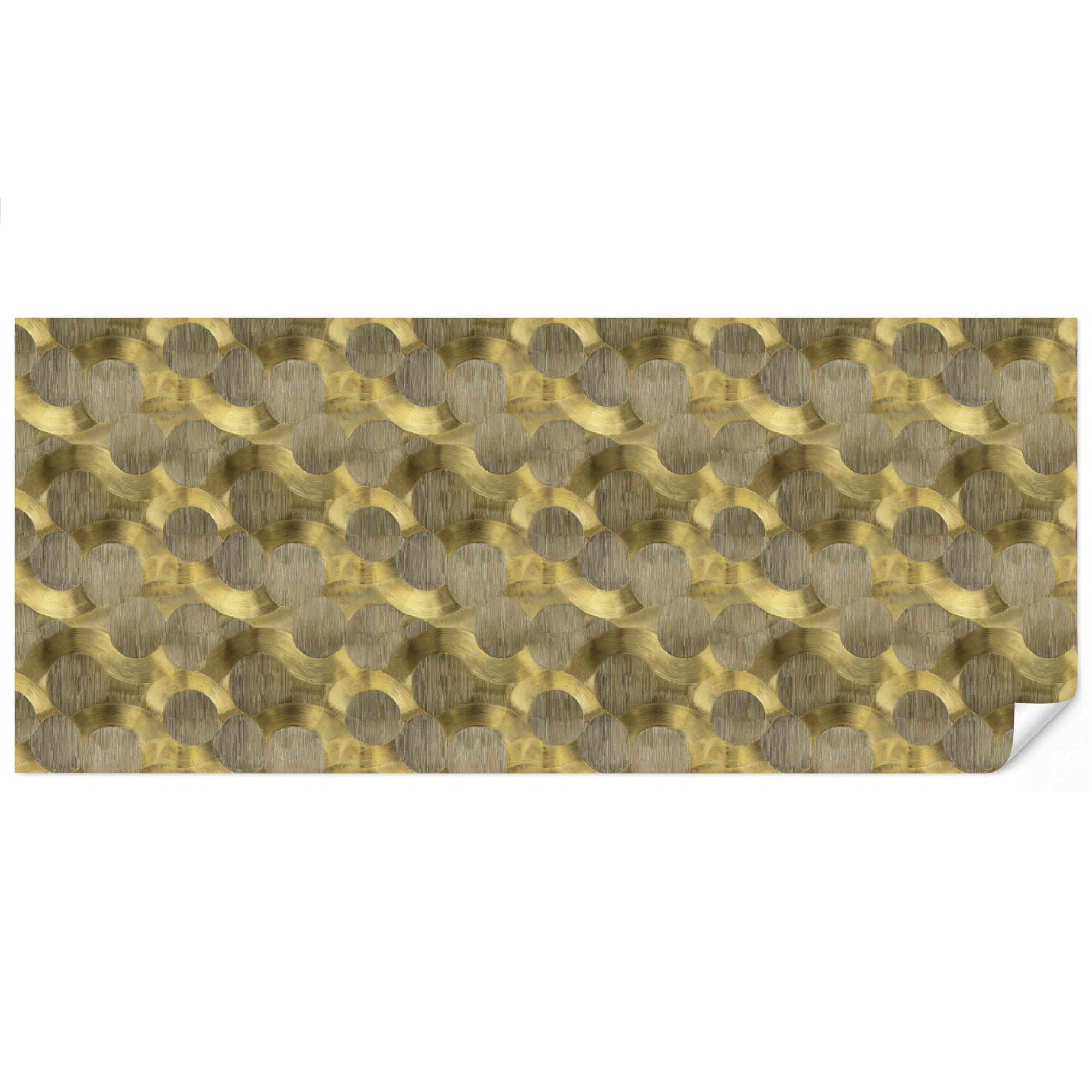 OnlyWow Tapete Gold 500x220 cm