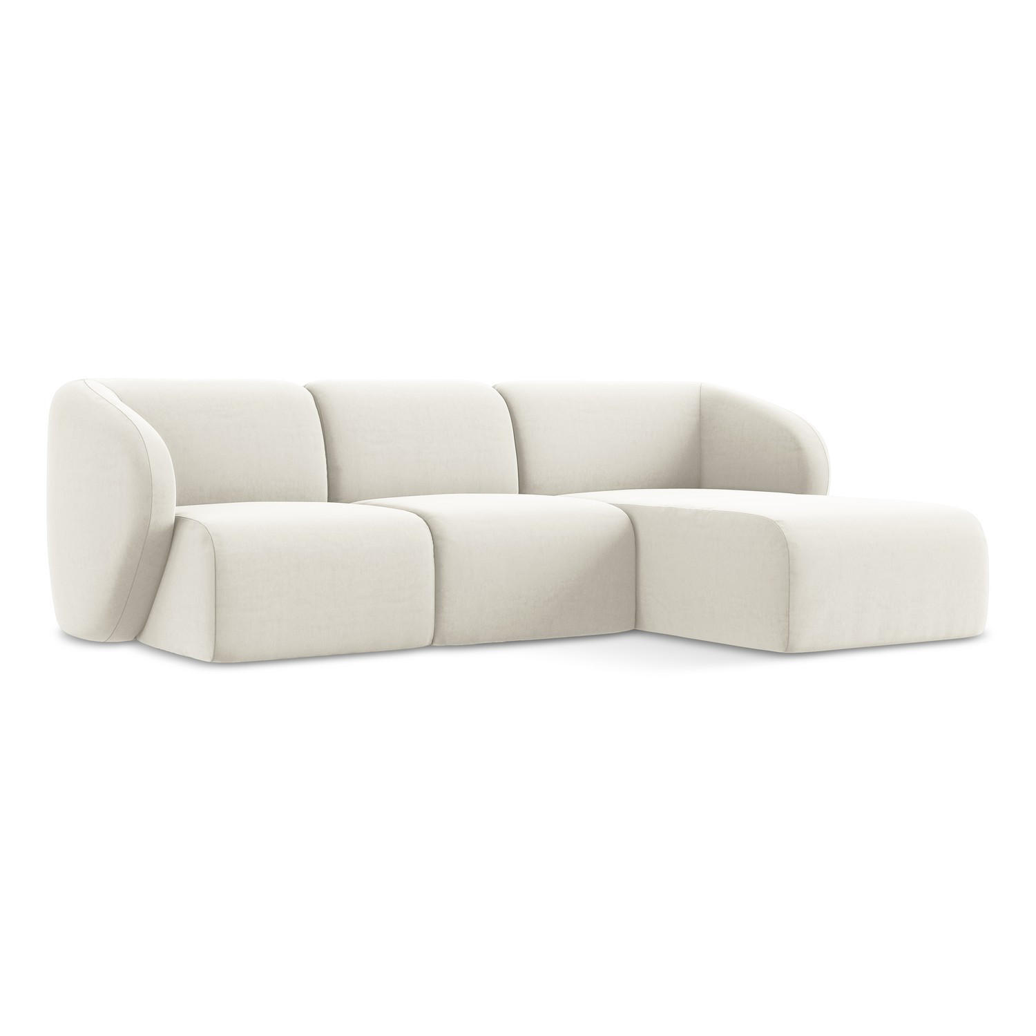LaMiaSofa Ecksofa Creme 248x166 cm
