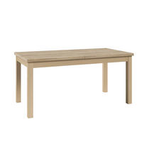 ESSTISCH GINO Ausziehbar 160 - 200 / 80 x 77 cm - Sandfarben/Eiche San Remo, Holz (160/80/77cm) - MASSENO