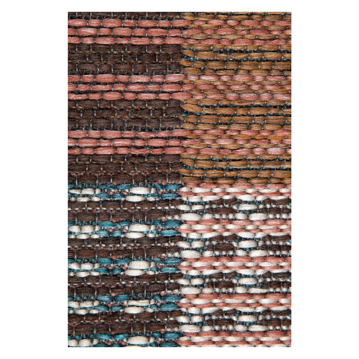 OUTDOOR-TEPPICH Kaël multico 160 x 230 x 1 cm - Multicolor, Textil (160/230cm) - Vivaraise