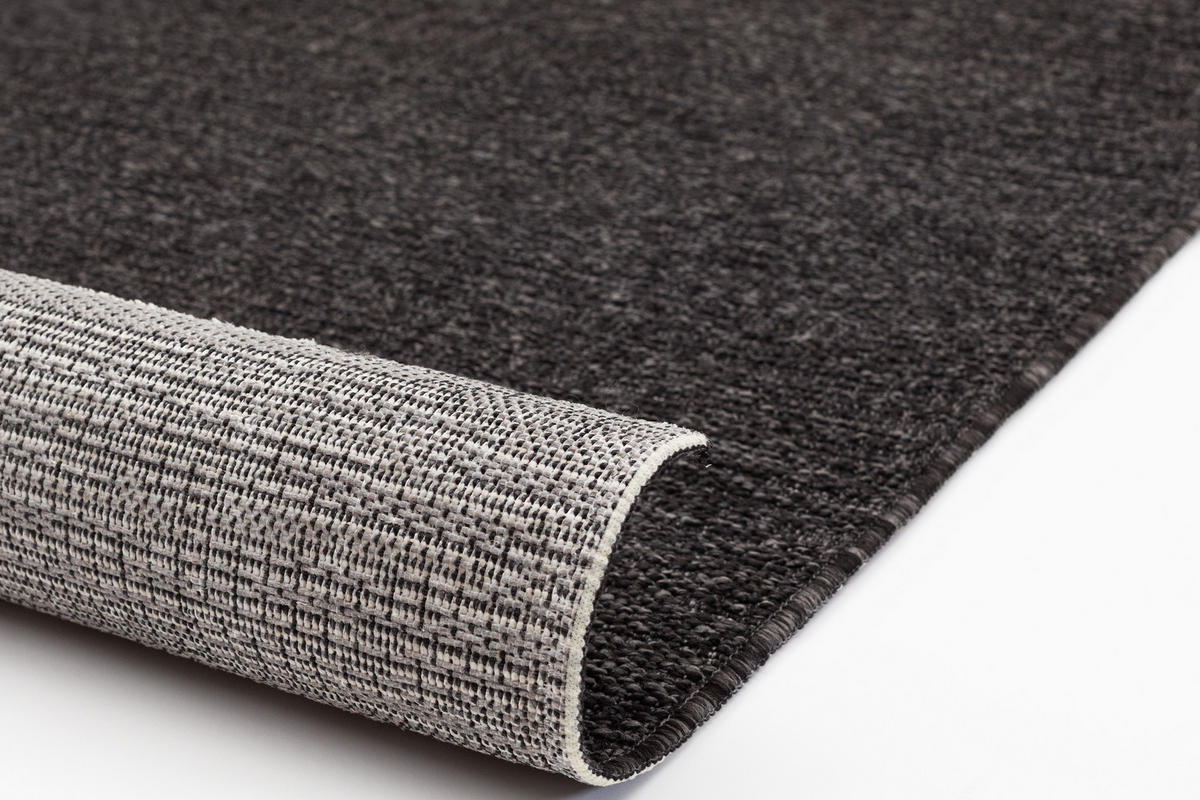 OUTDOORTEPPICH Ereon Grau 240x330 cm - Schwarz, Textil (240/330cm) - Tesso Living