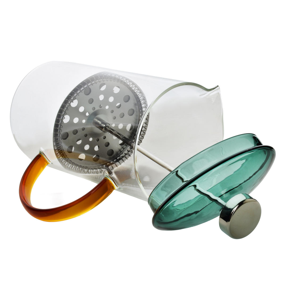 TEEKANNE Peter transparent 10/15/20 cm Glas - Transparent, Glas (1L) - Mondex