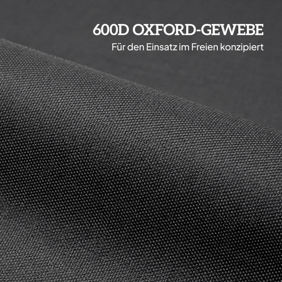 PAVILLON GEWICHTE 8er Set Sandsäcke 40 kg Oxford schwarz - Schwarz, Textil (20/50/1cm) - Fortuna Lai