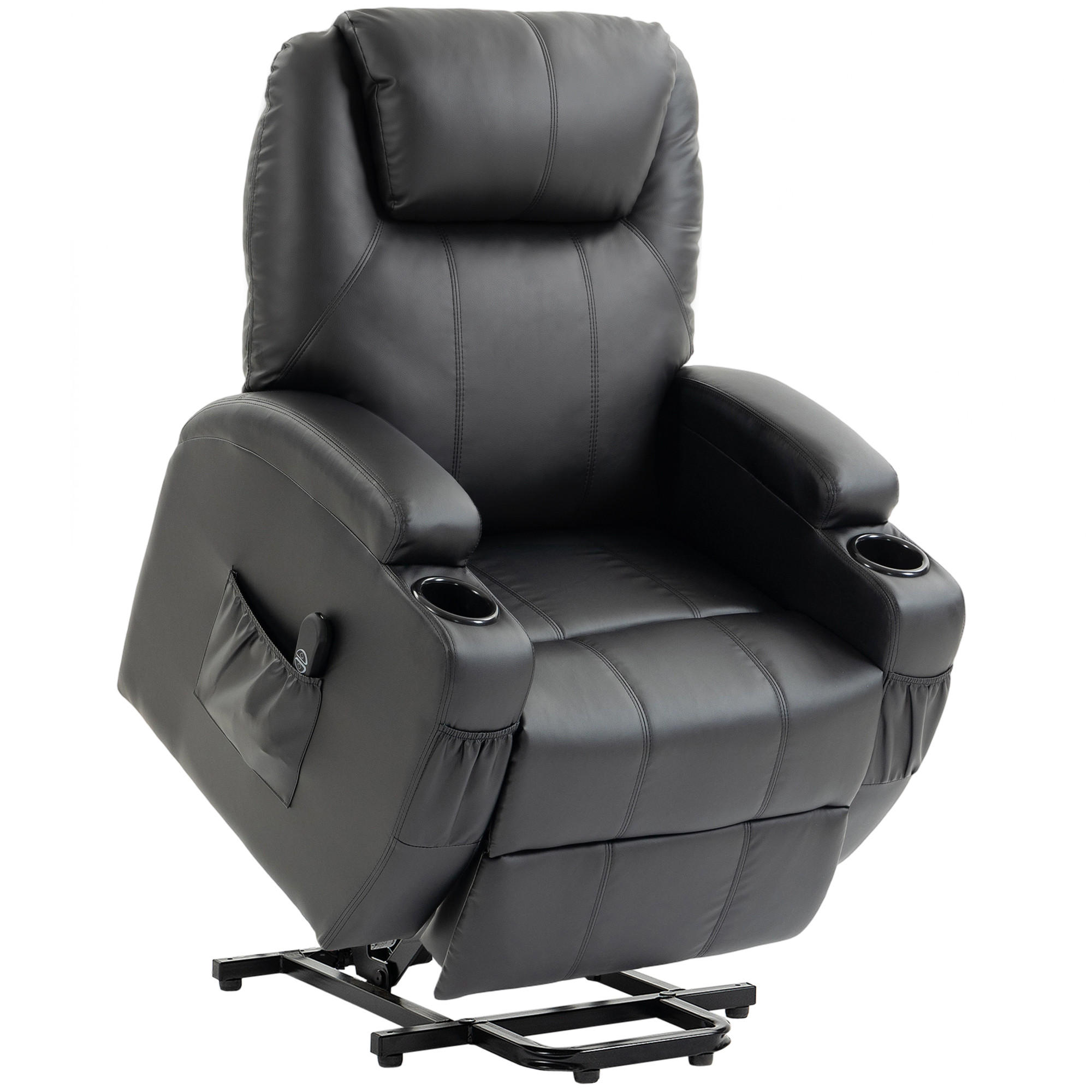 Homcom Relaxsessel Schwarz 83x107x95 cm