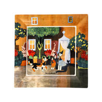 KÜNSTLERSCHALE Rosina Wachtmeister - Una bellissima giornata, Fine Bone China, Bunt, 30 cm - Multicolor, Keramik (3.5cm) - Goebel
