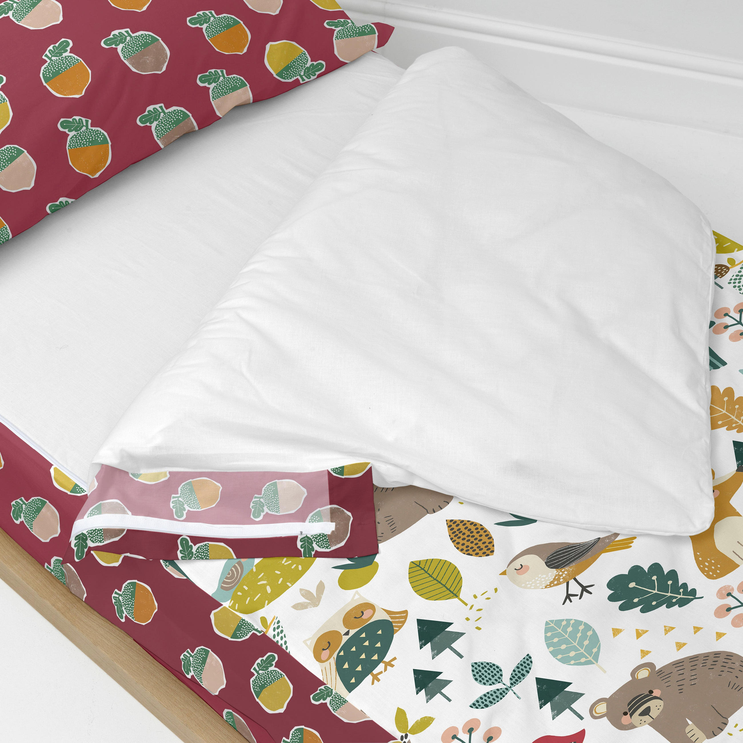 NORDIC-SACK harvestwood 105x200 cm mit füllung mehrfarbig - Multicolor, Textil (105/200cm) - Happy Friday