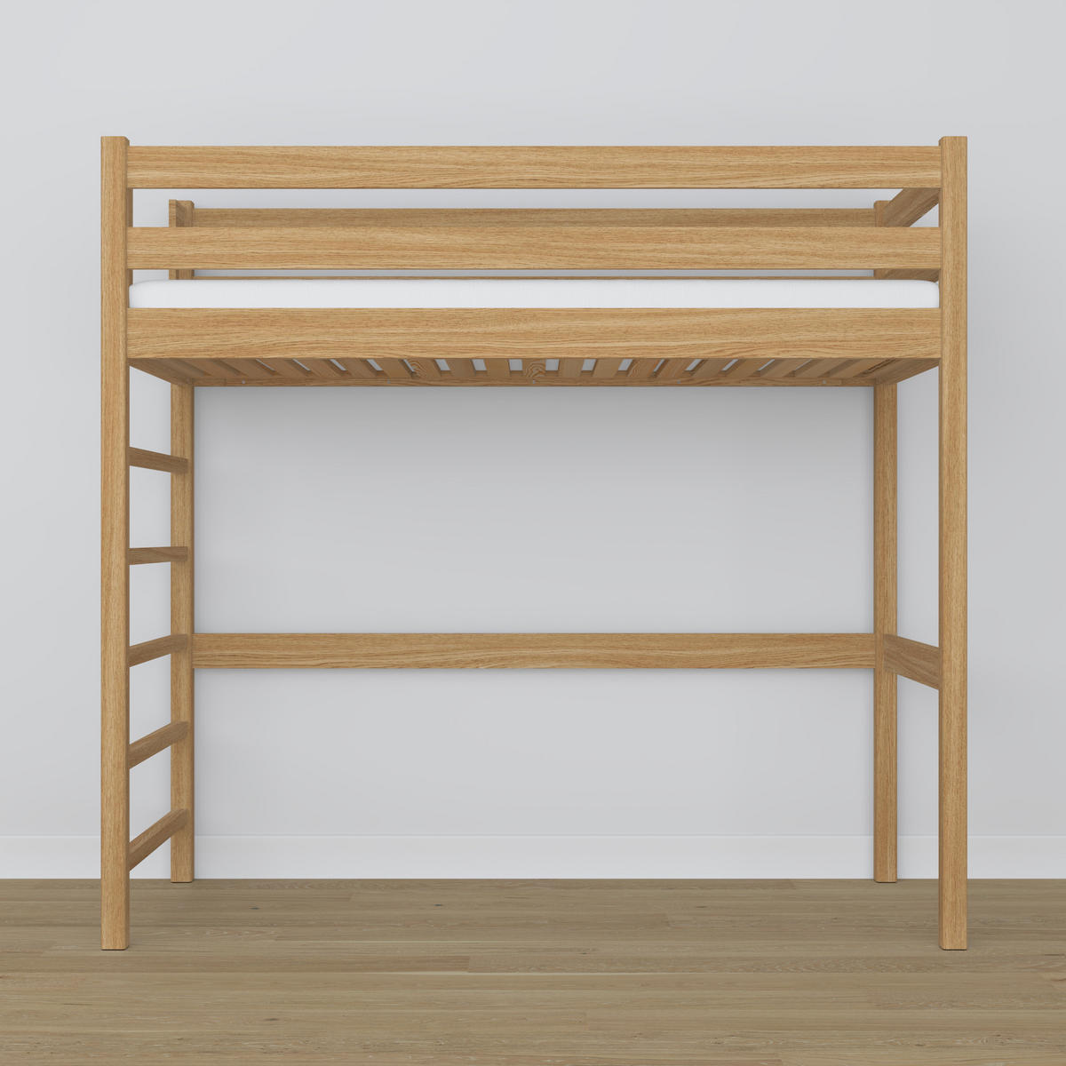 HOCHBETT N01 Eiche Natur 120/190 - Eiche Artisan, Naturmaterialien/Holz (120/190cm) - N-Wood