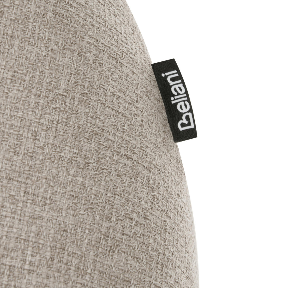 SESSEL Stoff Beige Lovberg - Beige, Textil (71/74/80cm) - Beliani