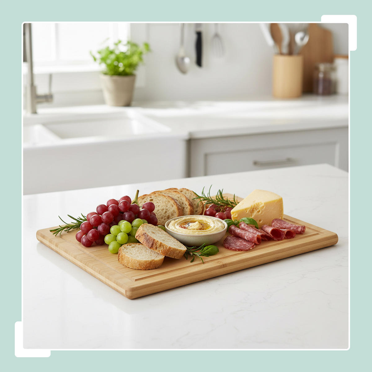 SCHNEIDEBRETT - Hellbraun, Holz/Kunststoff (38/25cm) - Relaxdays