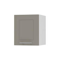 KLAPPHÄNGESCHRANK Kvantum W4B/40 Beige Matt / Weiß Matt 40 / 32,5 / 36cm - Beige/Weiß, Holz/Holzwerkstoff (40/36/32.5cm) - Feldmann-Wohnen