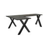 ECKSCHREIBTISCH Ede 5 190 x 140 x 75 Computertisch Graphit - Grau, Holz (190/140/75cm) - 58aufmkessel