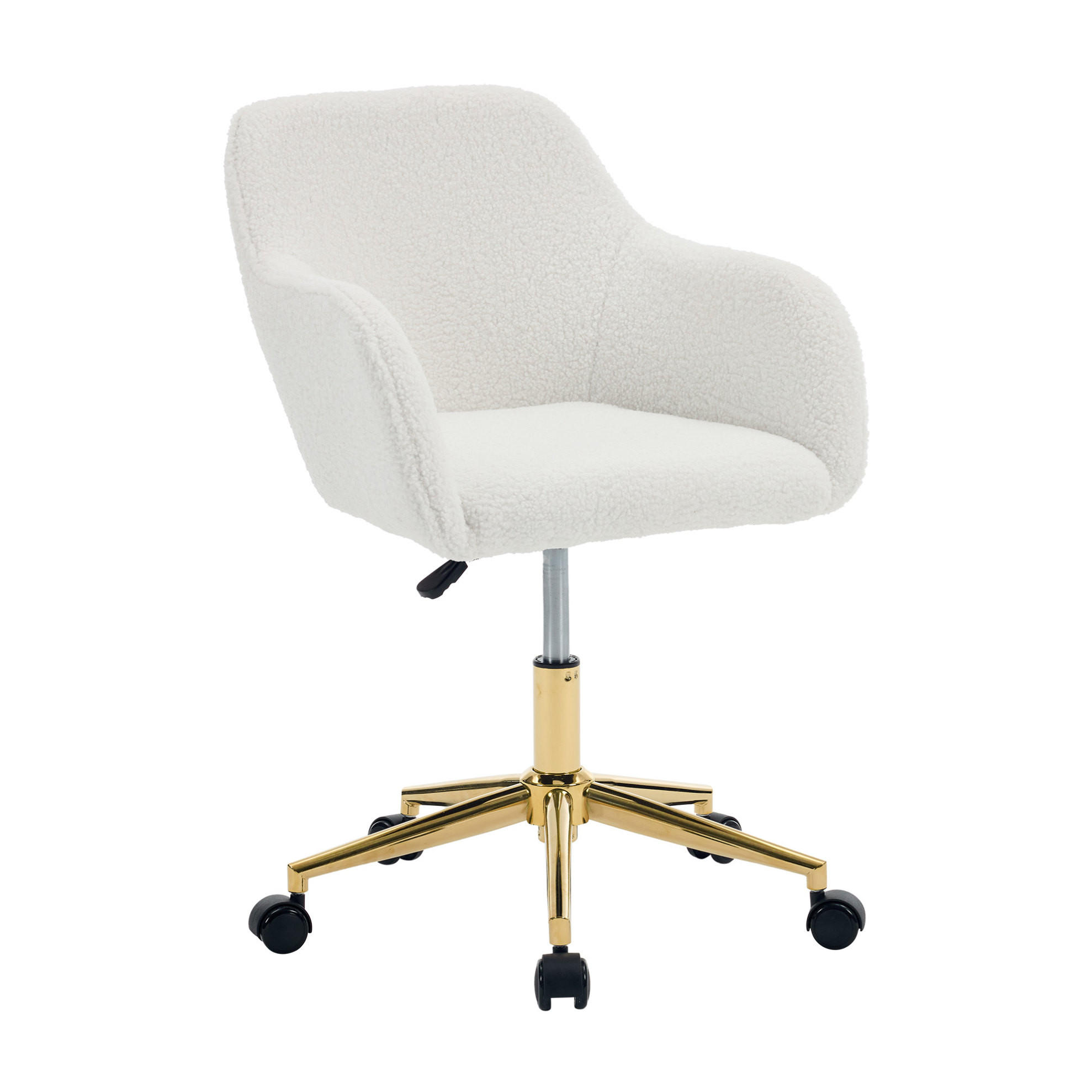 Ivmeu Bürodrehstuhl Creme 58x86x58 cm