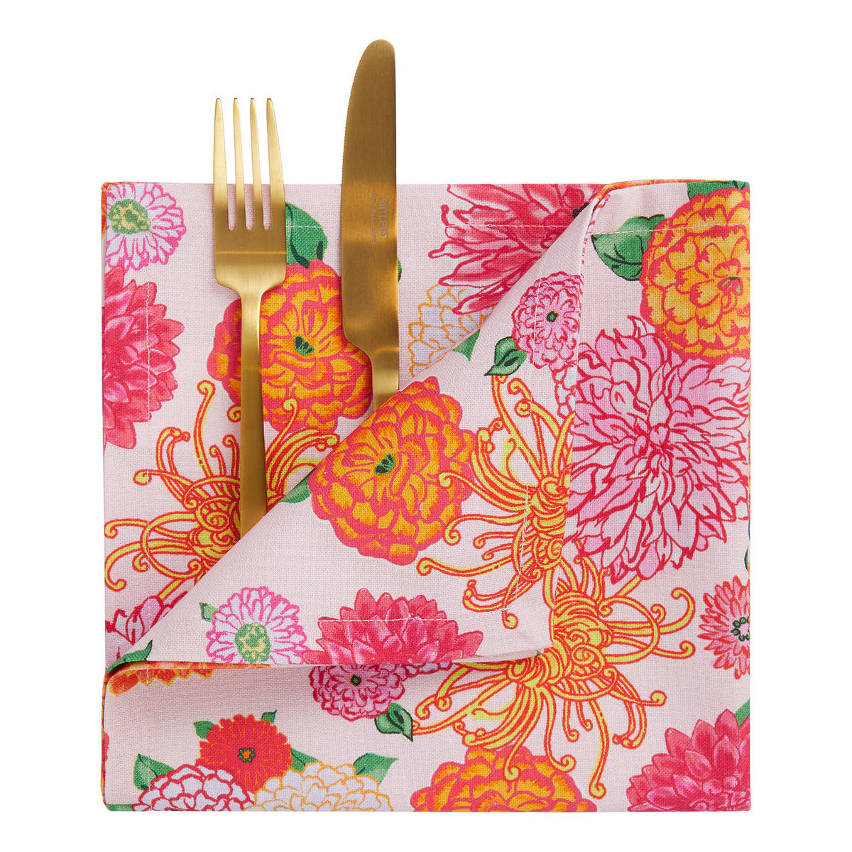 SERVIETTE (6er Set) Locarno - Multicolor, Textil (42/42cm) - Butlers