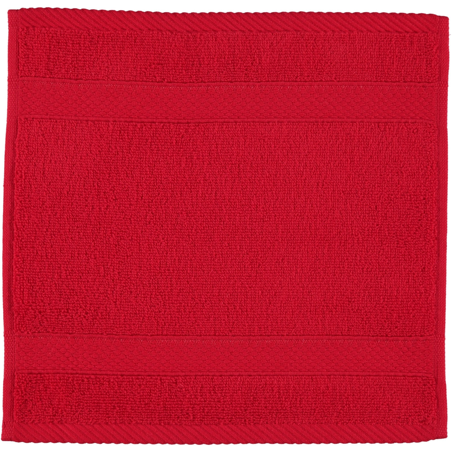 SEIFTUCH DIAMANT CHINA RED - 270 - Rot, Textil (30/30cm) - Egeria