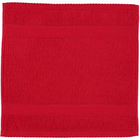 SEIFTUCH DIAMANT CHINA RED - 270 - Rot, Textil (30/30cm) - Egeria