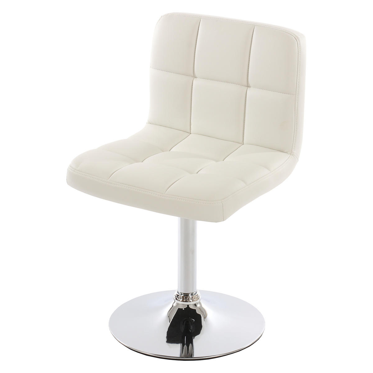 ESSZIMMERSTUHL Weiß 6er-Set - Weiß, Textil (43/76/44cm) - MCW