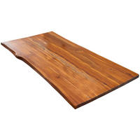 TISCHPLATTE ESRA - Cognac/Braun, Akazienholz/Holz (80/140/3cm) - SAM
