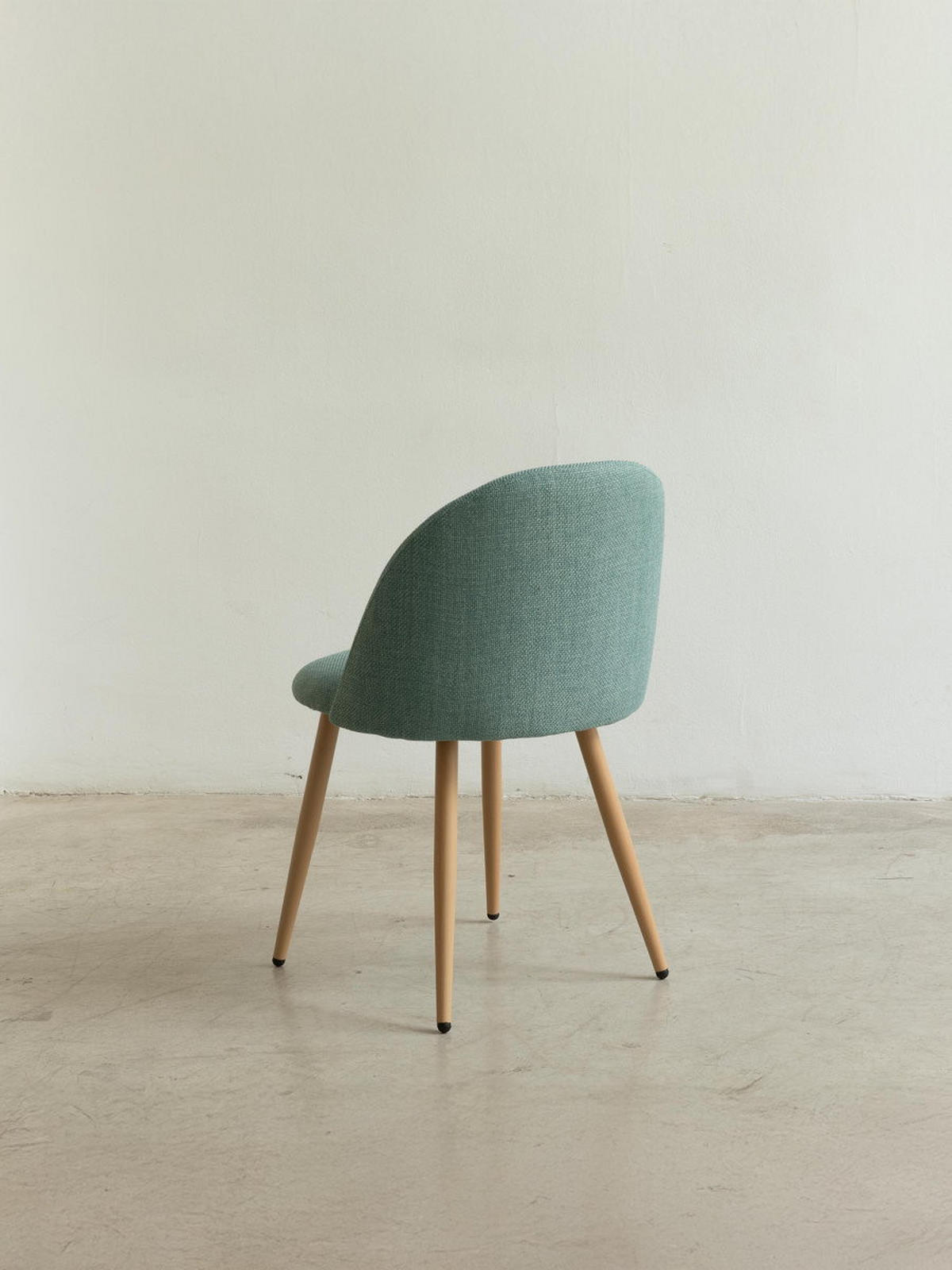 STUHL Brila Minze 51 cm x 77 cm - Mintgrün, Textil (51/77/54cm) - Kenay Home