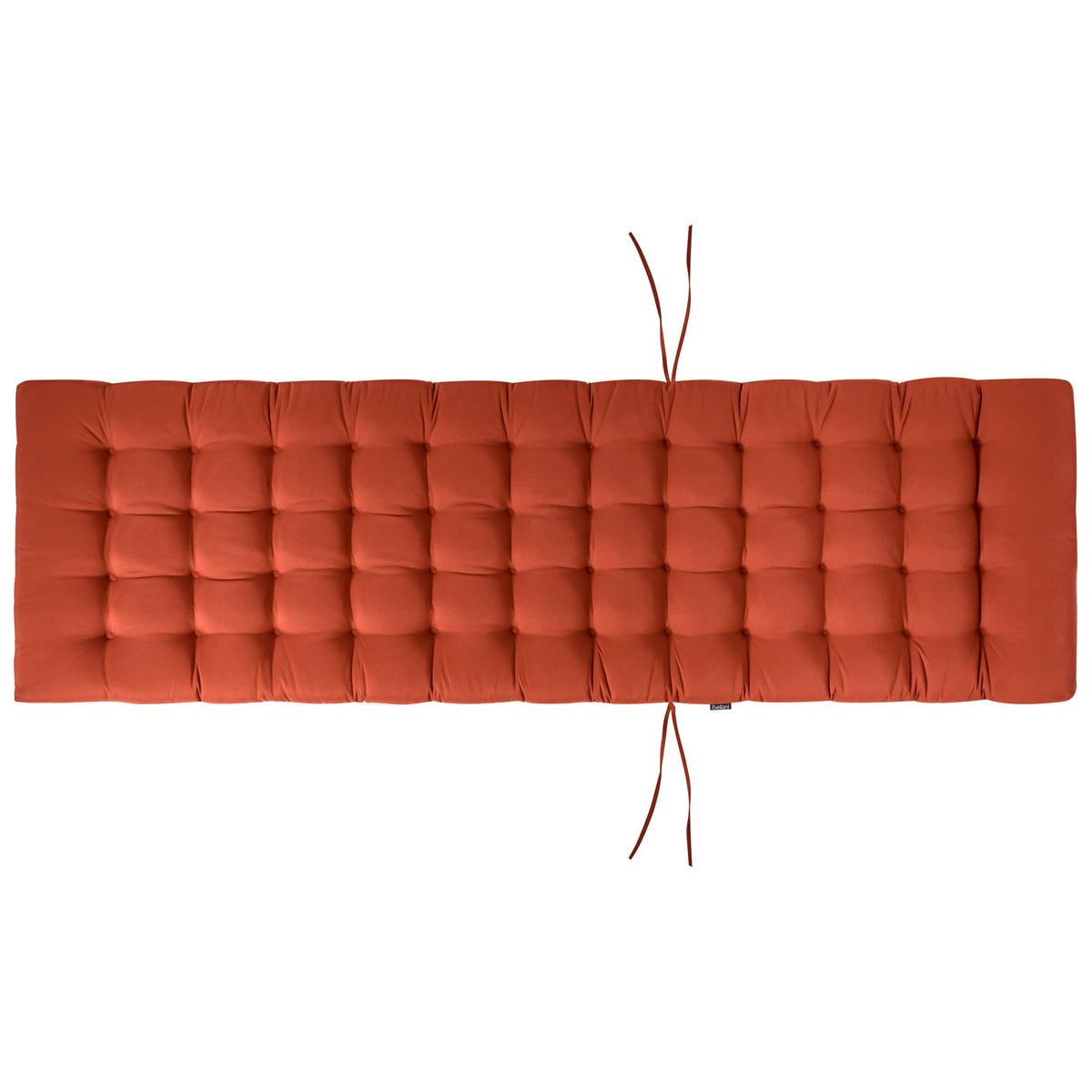 LIEGENAUFLAGE Rot 56/192 cm Cesana Premium - Rot, Textil (192/5/56cm) - Beliani