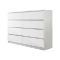 KOMMODE Malwa M8 - Weiß, Holzwerkstoff (138/100/40cm) - MIRJAN24