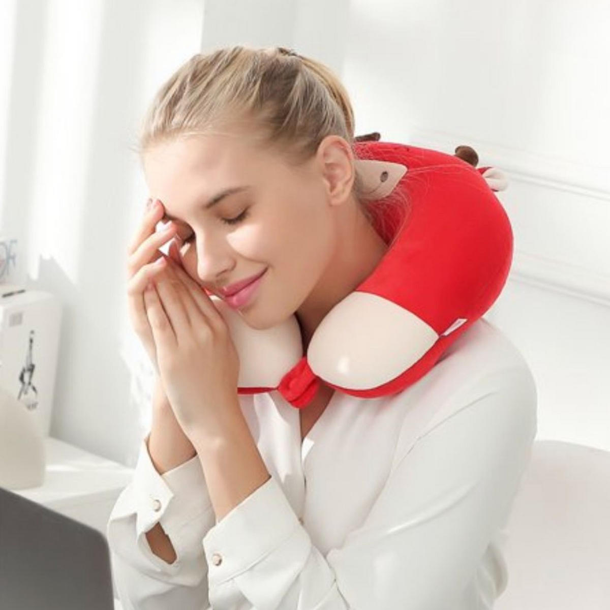 REISEKISSEN - Bul - Rot, Textil (32/25cm) - KomfortKissen