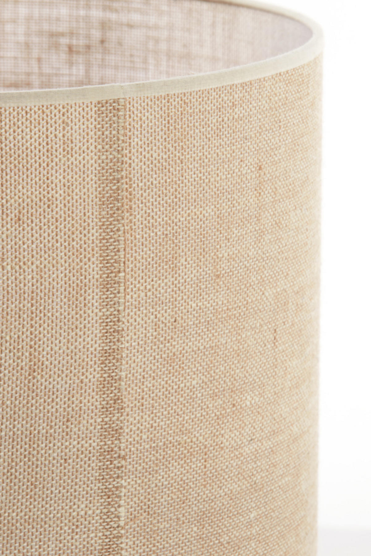 LAMPENSCHIRM Sendai Braun Ø40/30 cm - Braun, Textil (40/40/30cm) - Light & Living