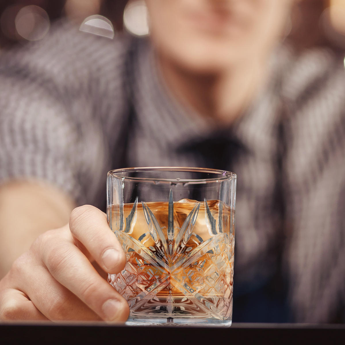 4XWHISKYGLÄSER - Transparent, Glas (0.3L) - Relaxdays