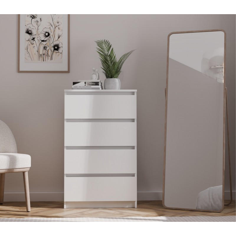 Raumhirsch Furniture Kommode Weiß 70x97x40 cm